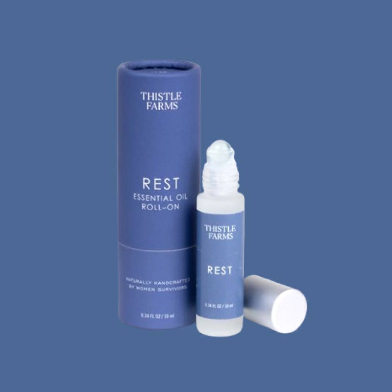 Rest Essential Oil Roll-On | Bergamot, Chamomile, Neroli