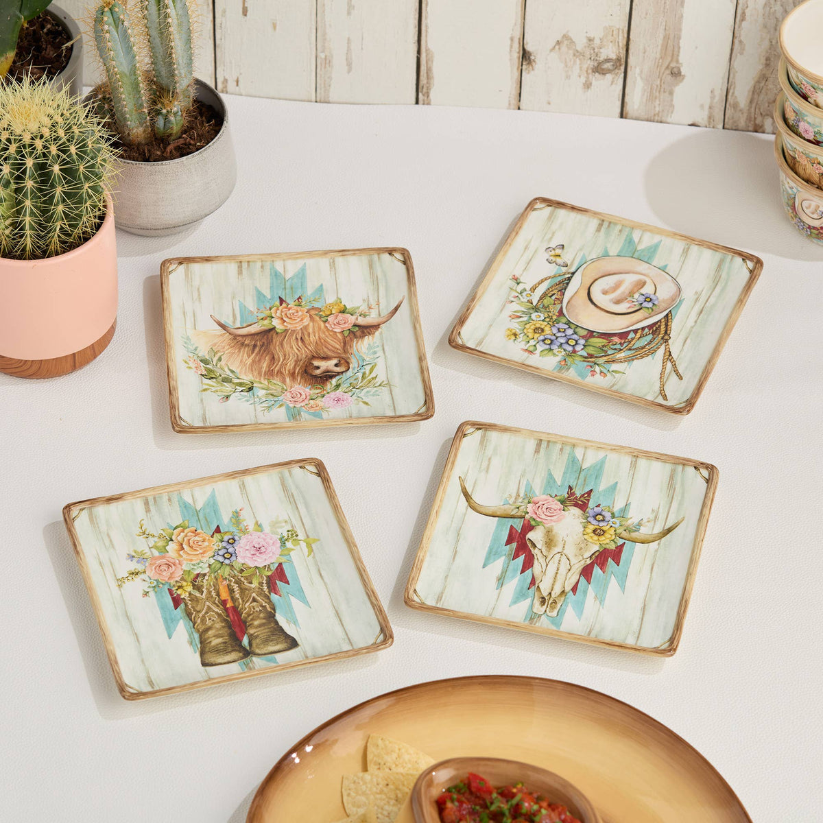Rosewood Ranch Salad Plate 8.5" 4 asst.