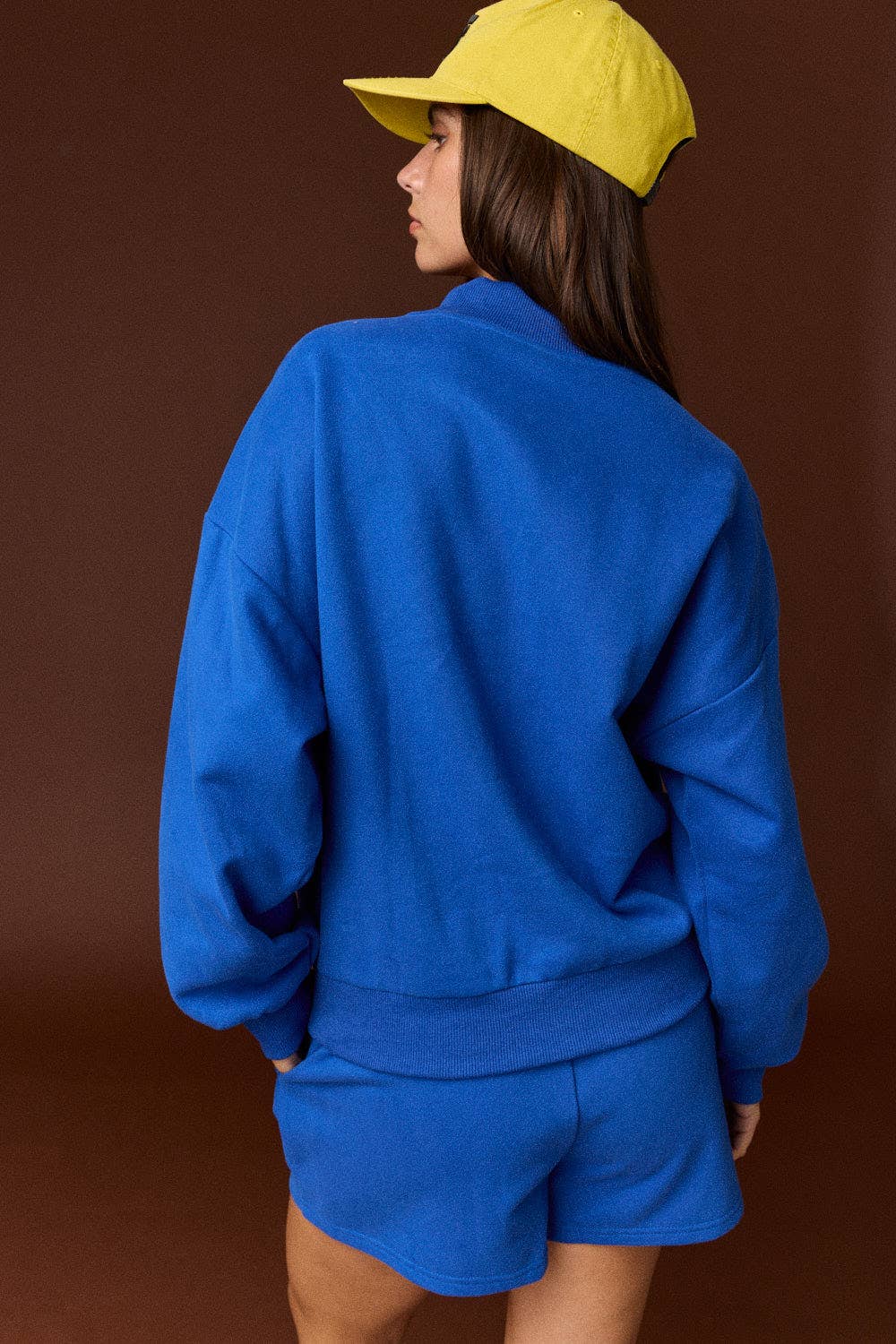 PX19352 - Mock Neckline Oversized Lounge Set (3-2-1)