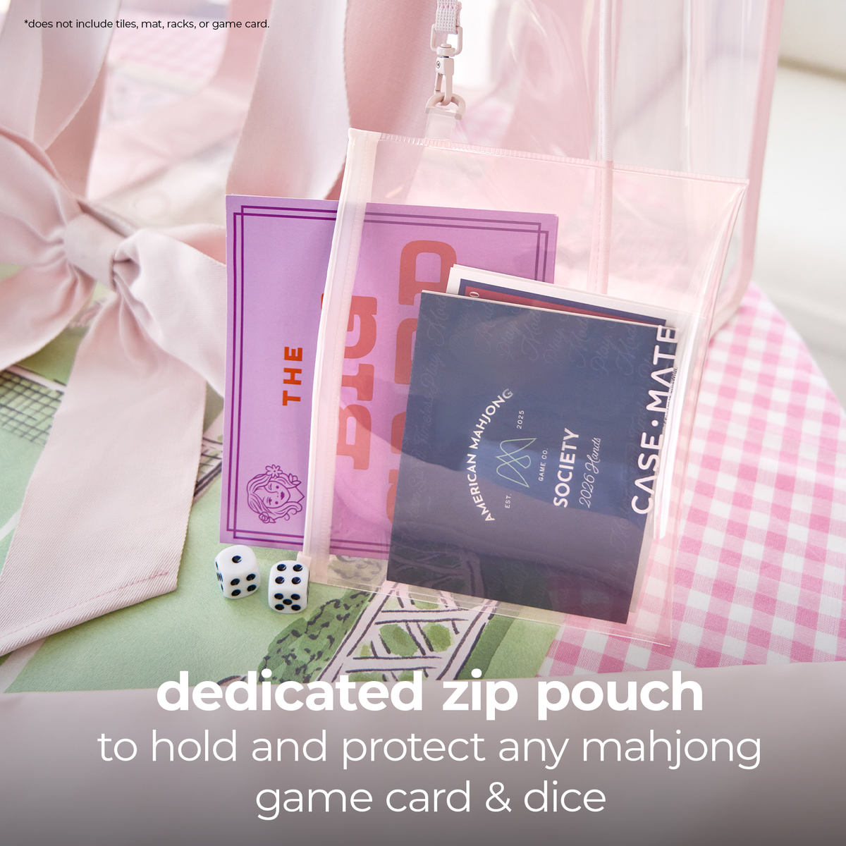 Case-Mate Mahjong Jelly Tote Set