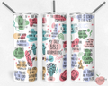 Daily Bible Affirmations Tumbler, Religious Tumbler