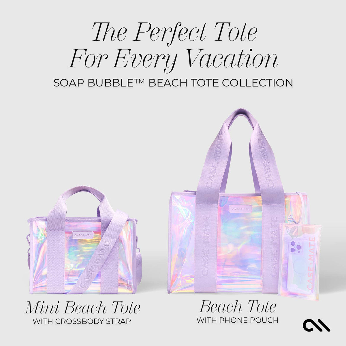 Case-Mate Soap Bubble Jelly Tote Bag Medium Crossbody