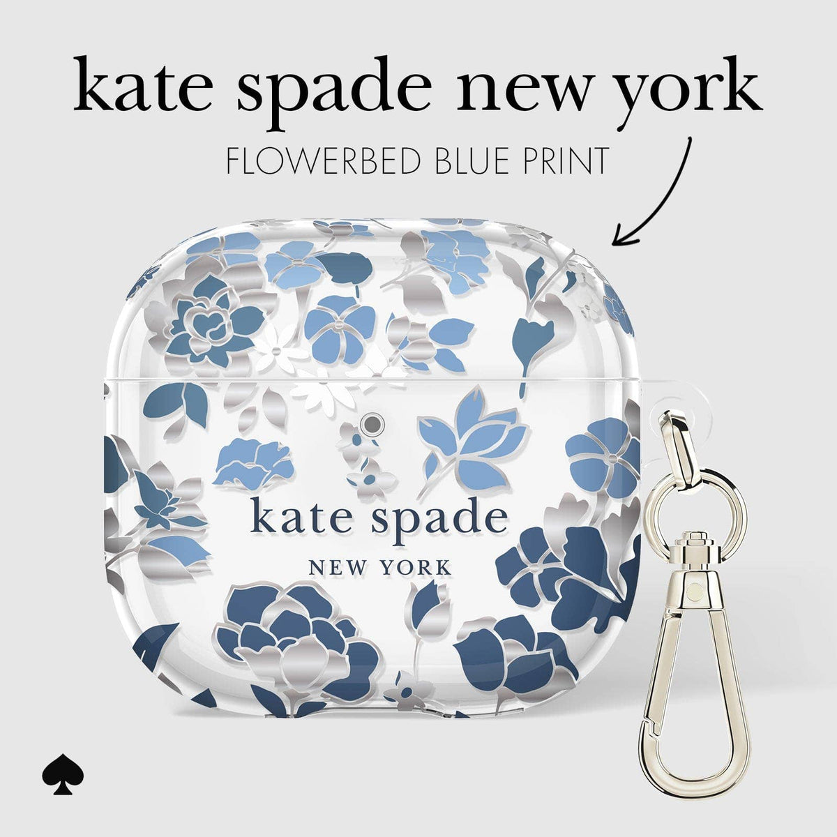 Kate spade new york Flowerbed Blue - AirPods 4 & 5 Case