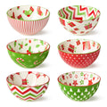 Holiday Fun Christmas All Purp Bowl 4.75x2.25 (6) asst.