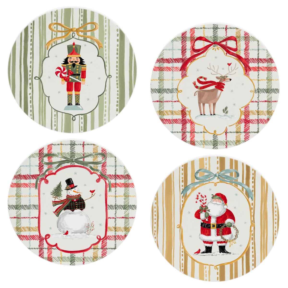 Frosty Fun Ceramic Coasters Christmas
