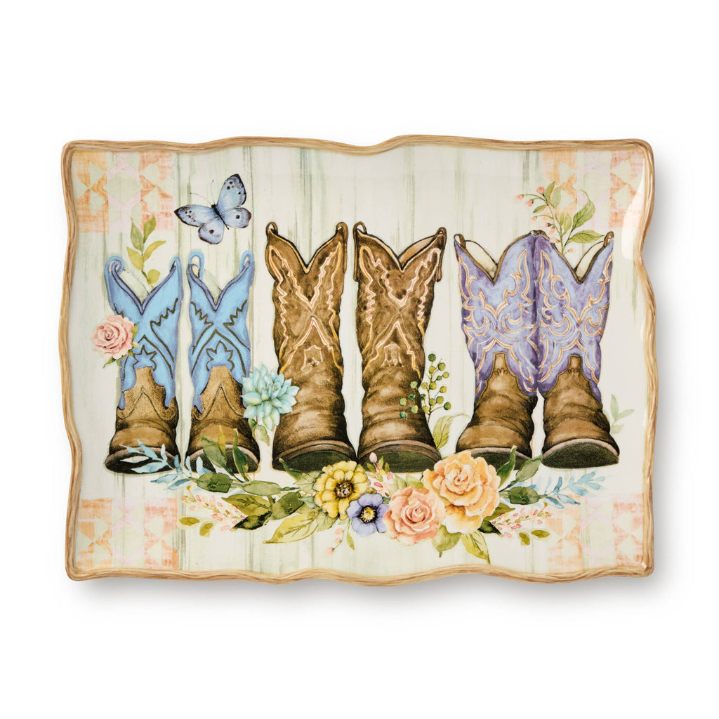 Rosewood Ranch Rectangular Platter 16" x 12"