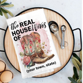 Cowboy Boots The Real Housewives of Tea Towel
