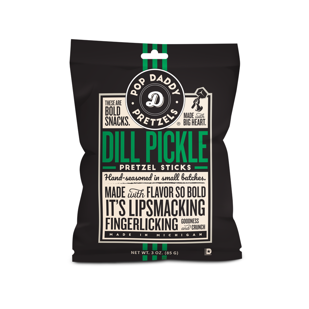Seasoned Pretzels - 3oz - Dill Pickle (EXP 12/7/26)
