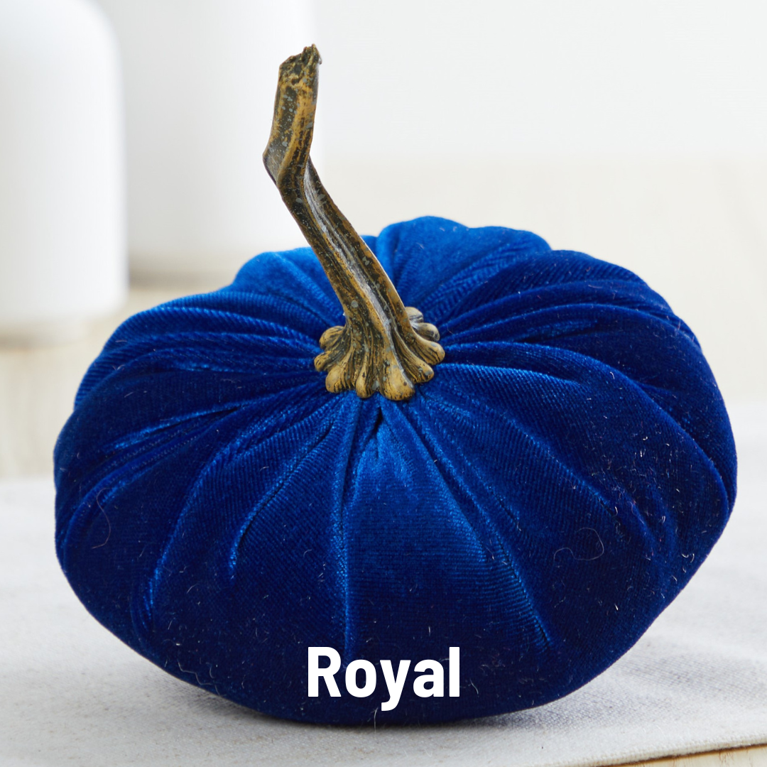 Pumpkin Small Velvet, Valentine's mantel, Autumn table, Gift