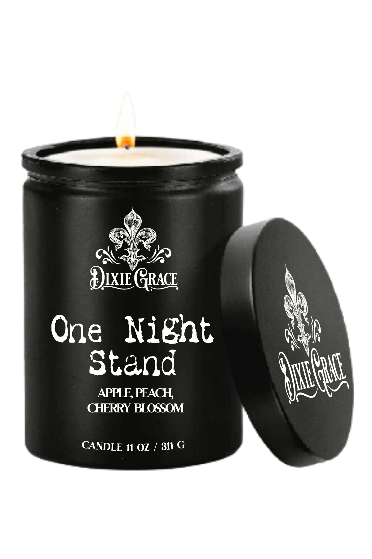 One Night Stand - 11 oz Glass Candle - Cotton Wick