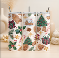 Christmas Tumbler, Cute Christmas Tumbler, Christmas Cup