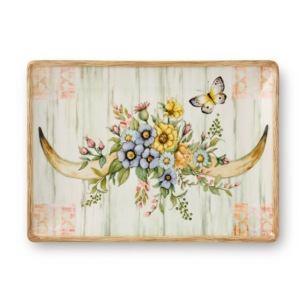 Rosewood Ranch Rectangular Platter 14" x 10"