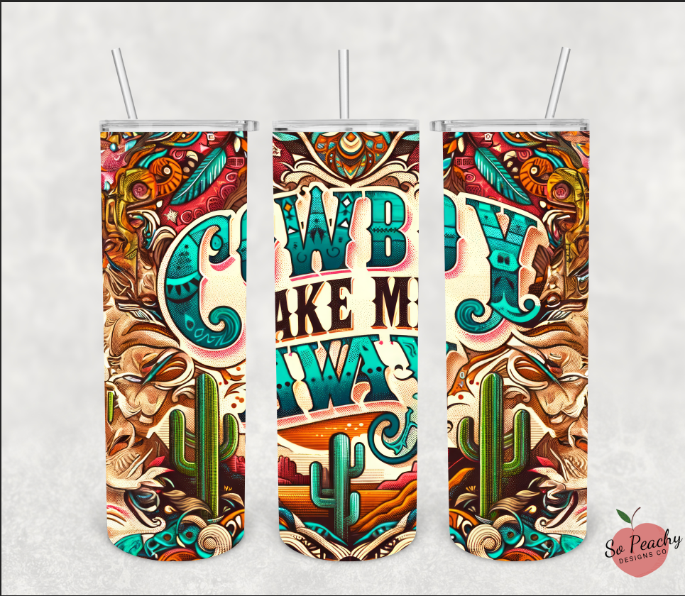 Western Tumbler, Cowgirl Tumbler, Country Cup