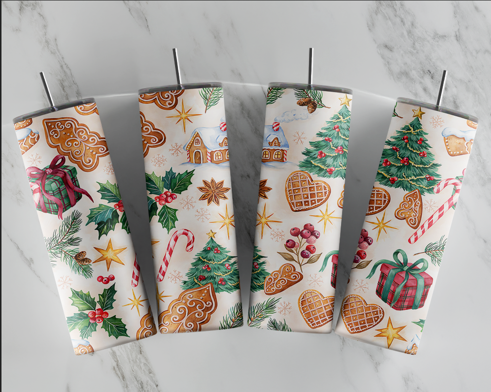 Christmas Tumbler, Cute Christmas Tumbler, Christmas Cup