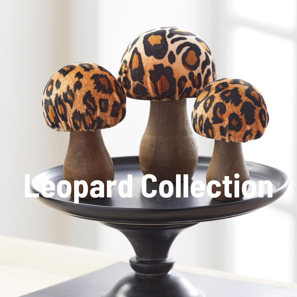 Mushroom Velvet Sets All Season Decor, Nature Lover Gift
