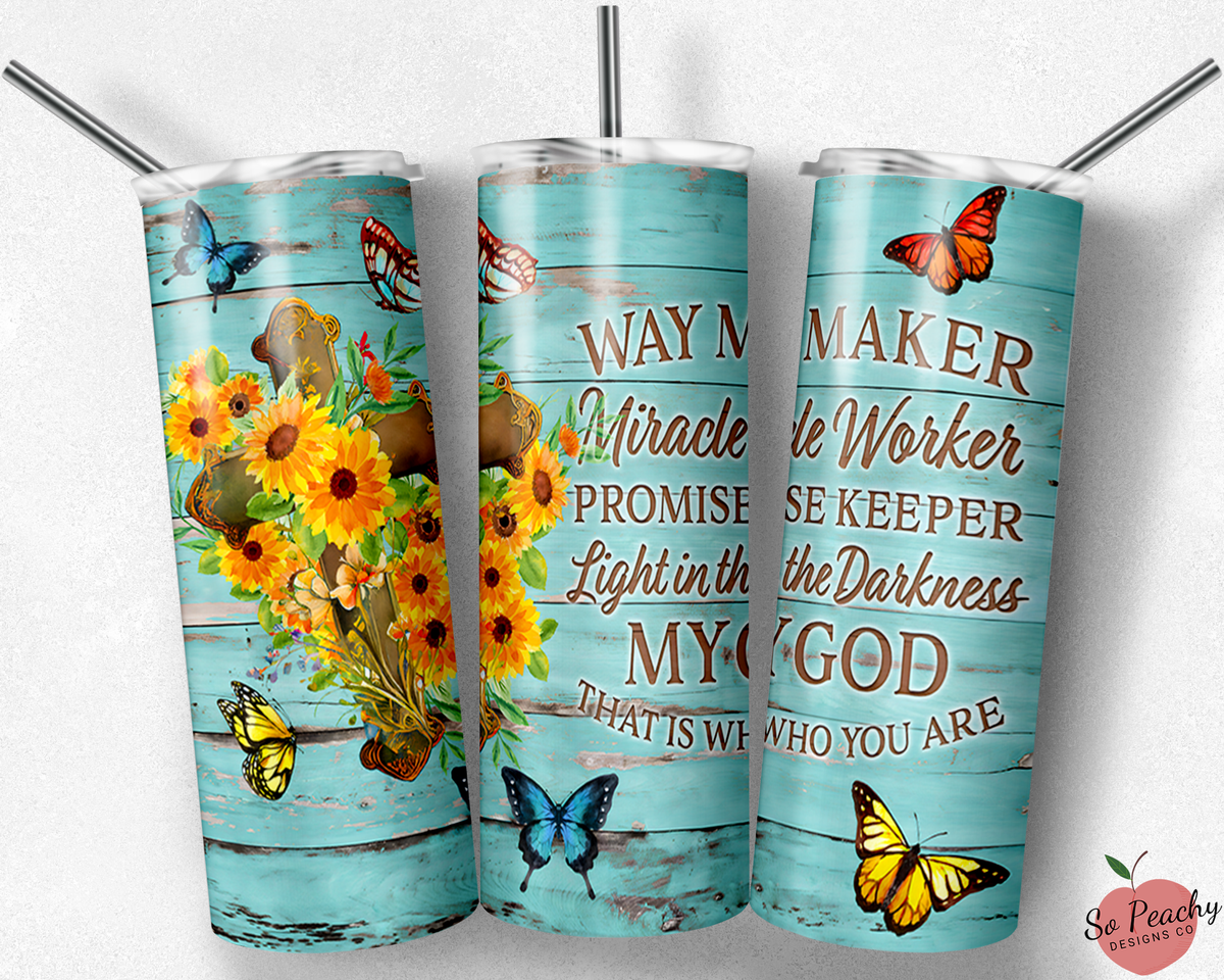 Religious Tumbler, Christian Tumbler, Religion Tumbler