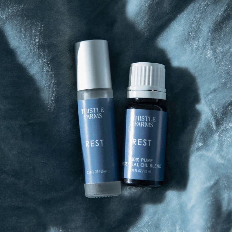Rest Essential Oil Roll-On | Bergamot, Chamomile, Neroli