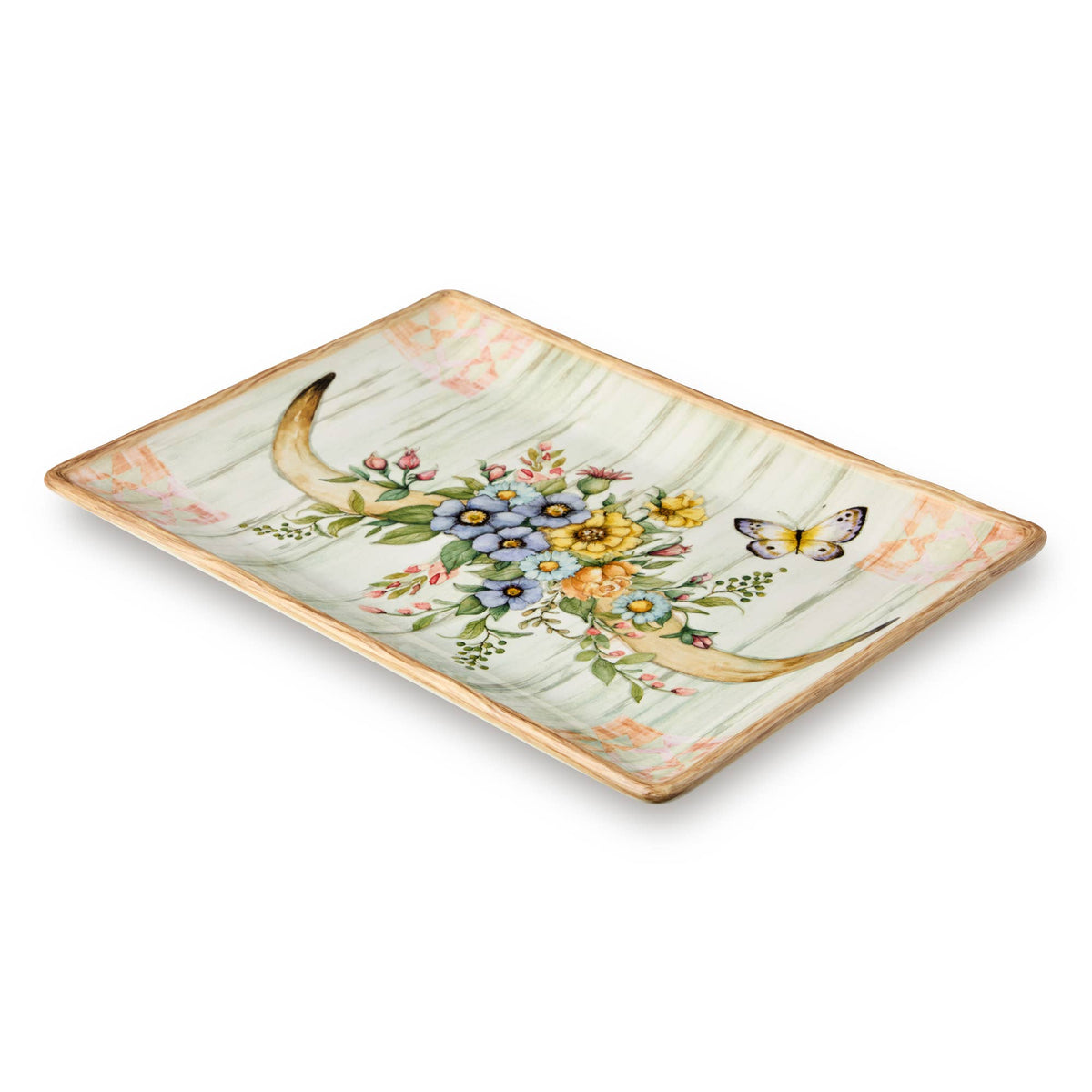 Rosewood Ranch Rectangular Platter 14" x 10"