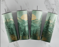 Mountain Tumbler, Mountain Scenic View Cup