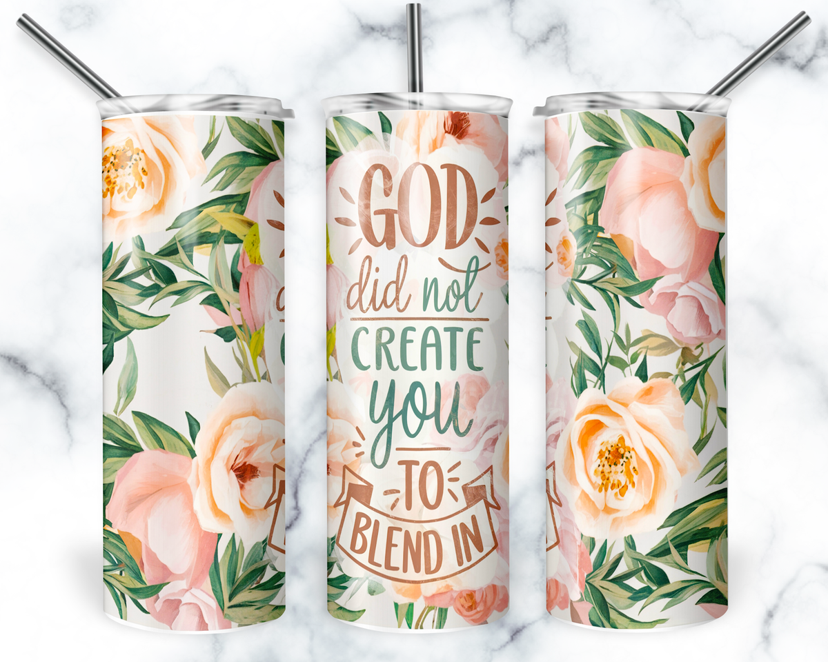 Religious Tumbler, Christian Tumbler, Positive Tumbler