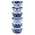 Carnival Blue All Purpose Bowl 6.25in 6 asst