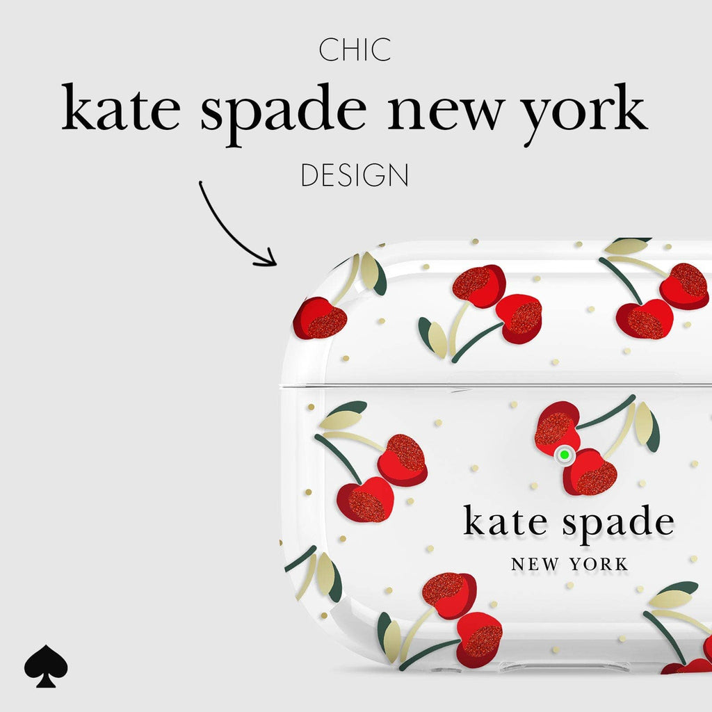 Kate spade new york AirPods Pro 1 & 2 Cherry Dot Case