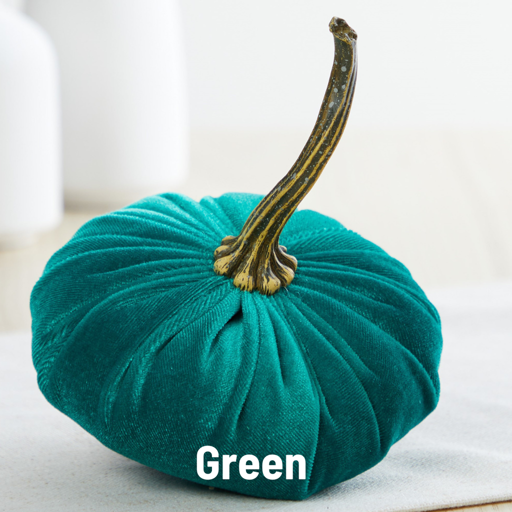 Pumpkin Small Velvet, Valentine's mantel, Autumn table, Gift