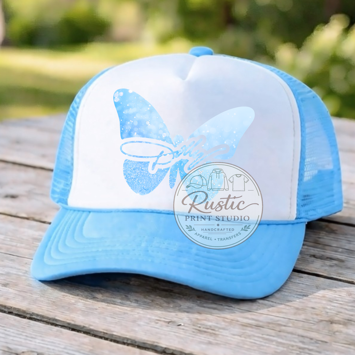 Dolly Parton Trucker Hat Unisex Cap Butterfly Dolly